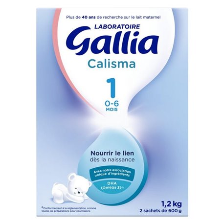 Gallia Calisma 1er Âge 0-6 Mois 1,2 kg
